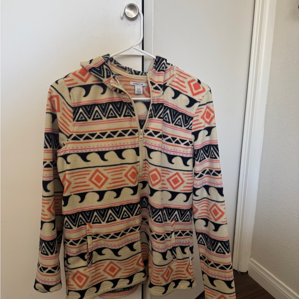O'Neill Multicolor Patterned Fleece Hoodie